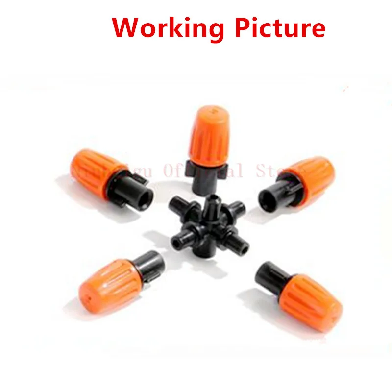 10PCS 6mm 5-Way Connector for Micro Sprinkler Micro Tubing Fittings Greenhouse Irrigation Can Connect 5 Sprinklers
10PCS 6mm 5-Way Connector for Micro Sprinkler Micro Tubing Fittings Greenhouse Irrigation Can Connect 5 Sprinklers