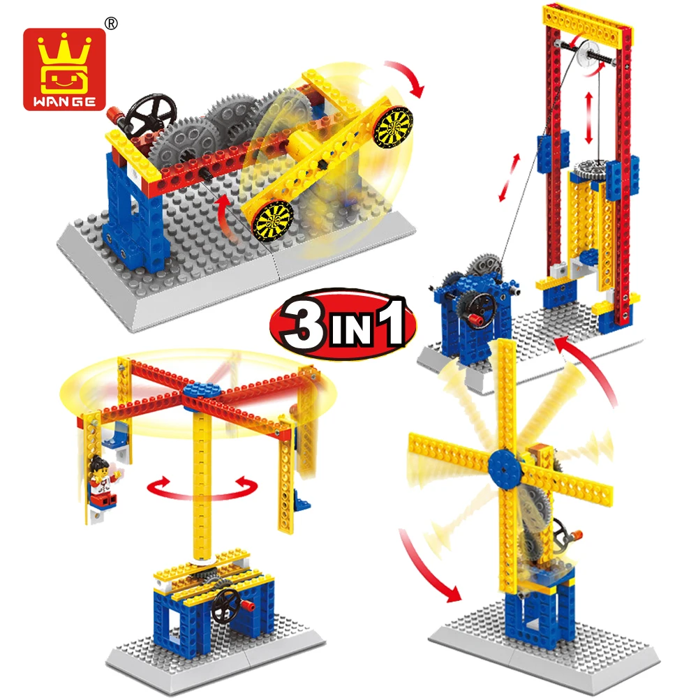 WANGE 3 in 1 Electronic Mechanical Engineering Blocks DIY Creative Blocks Educational Building Blocks Toys for Children Gifts
WANGE 3 in 1 Electronic Mechanical Engineering Blocks DIY Creative Blocks Educational Building Blocks Toys for Children Gifts