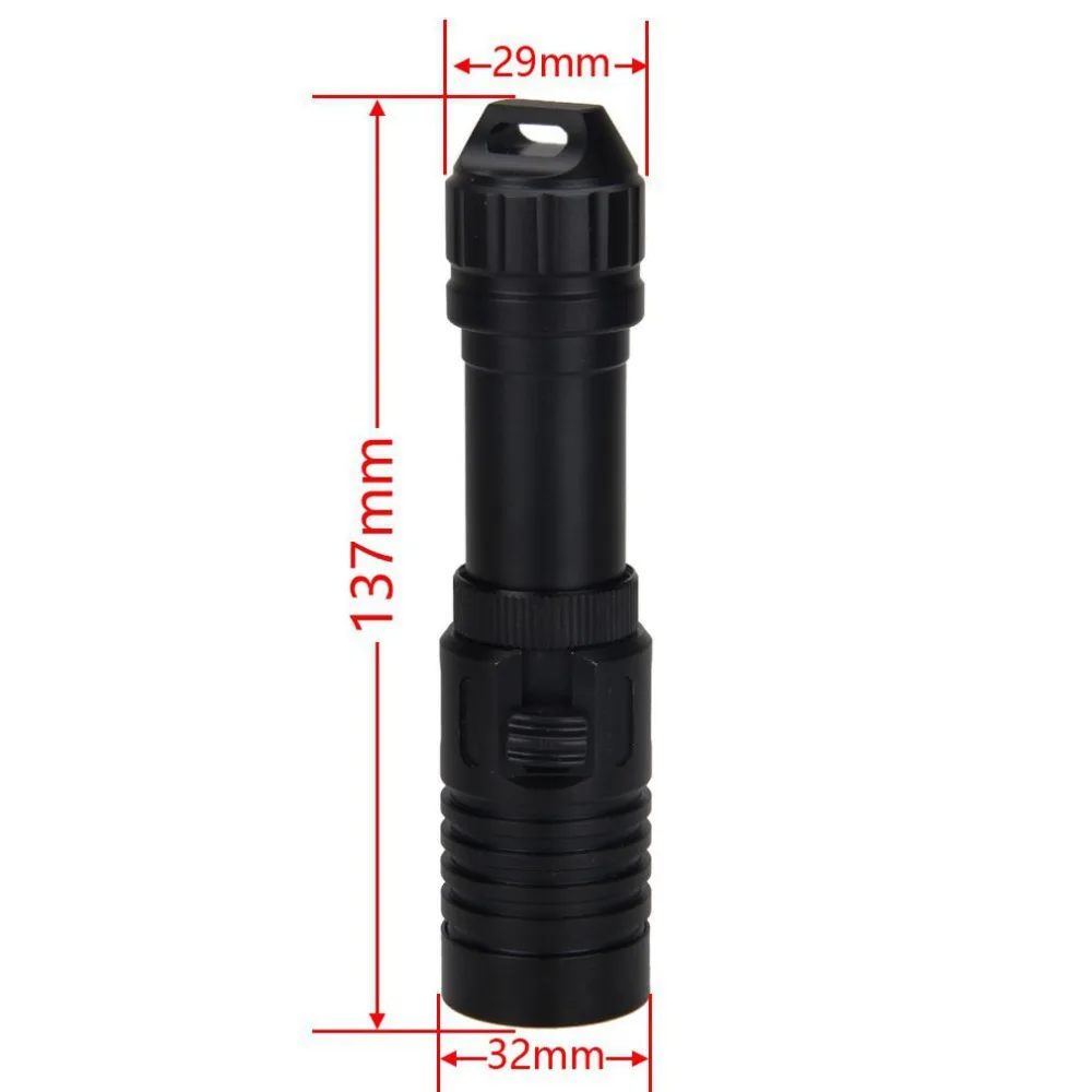 100meters LED Tactical Flashlight Led Torch Zoom Waterproof Light Rechargeable | Лампы и освещение