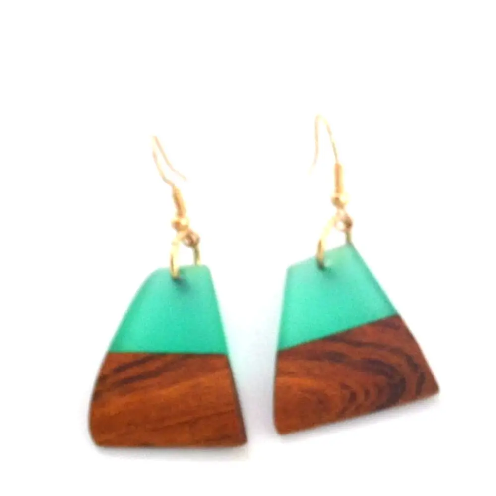 Leanzni Fashion jewelry earrings, featuring geometric wood collocation, retro natural wood graining, hand polished, gifts
Leanzni Fashion jewelry earrings, featuring geometric wood collocation, retro natural wood graining, hand polished, gifts