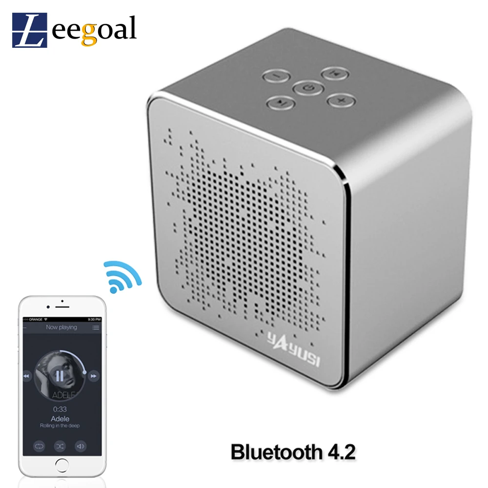 Беспроводной Bluetooth Динамик V5 Портативный Soeaker Поддержка AUX TF карты со встроенным