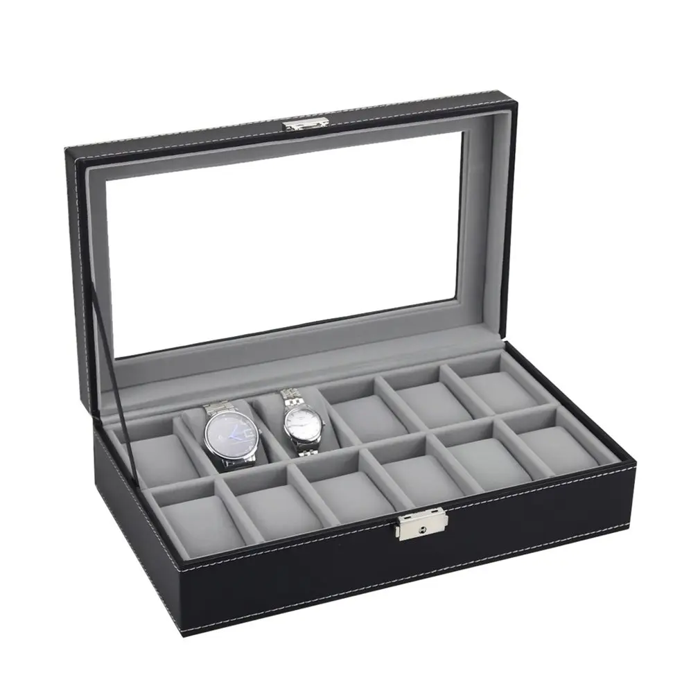 OUTAD 6/10/12 Slots Watch Box Rings Storage Organizer Jewelry Display Watch Case PU Leather Watch Casket Saat Kutusu
OUTAD 6/10/12 Slots Watch Box Rings Storage Organizer Jewelry Display Watch Case PU Leather Watch Casket Saat Kutusu