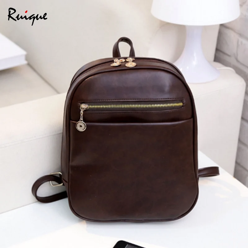 Ruique 2018 Women Fashion Backpack Girls Preppy Style School Bag Female Small Backpacks Ladies Casual Soft PU Leather Travel Bag
Ruique 2018 Women Fashion Backpack Girls Preppy Style School Bag Female Small Backpacks Ladies Casual Soft PU Leather Travel Bag