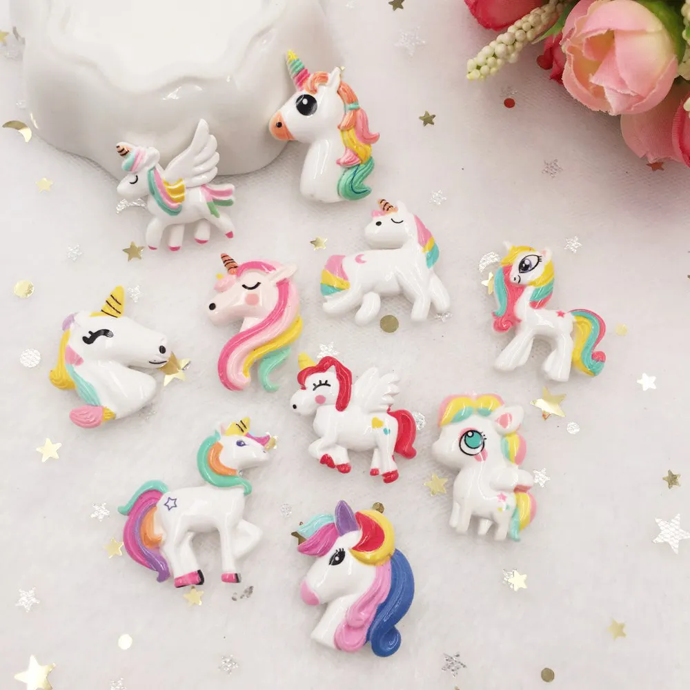 New 10pcs Resin Lovely Beautiful Big Unicorn Flat back Stone appliques DIY Wedding scrapbook Accessories crafts SW59
New 10pcs Resin Lovely Beautiful Big Unicorn Flat back Stone appliques DIY Wedding scrapbook Accessories crafts SW59