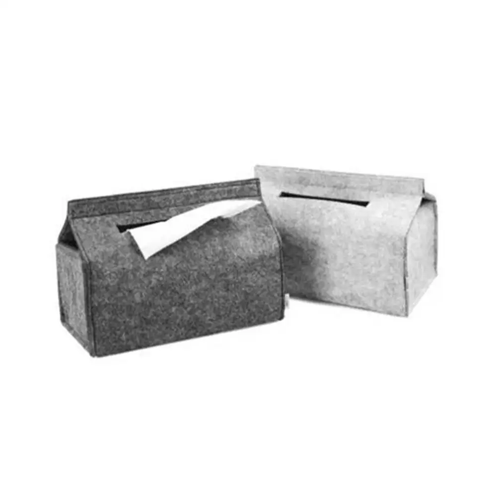 Felt Tissue Box Paper Towel Case Living Room Desk Car Napkin Household Pumping Container Storage Trays Holder Home Office Decor
Felt Tissue Box Paper Towel Case Living Room Desk Car Napkin Household Pumping Container Storage Trays Holder Home Office Decor