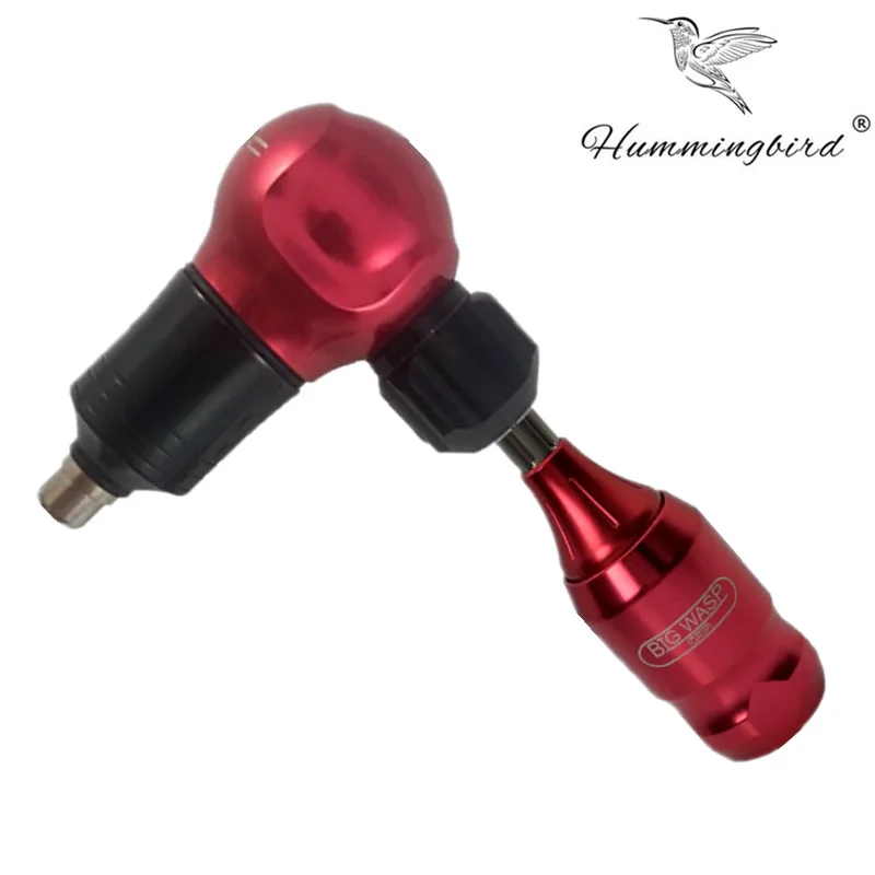 Original HUMMINGBIRD BRONC Swiss Motor Rotary Cartridge Tattoo Machine + One BIGWASP Tattoo Cartridge Grip Red
Original HUMMINGBIRD BRONC Swiss Motor Rotary Cartridge Tattoo Machine + One BIGWASP Tattoo Cartridge Grip Red