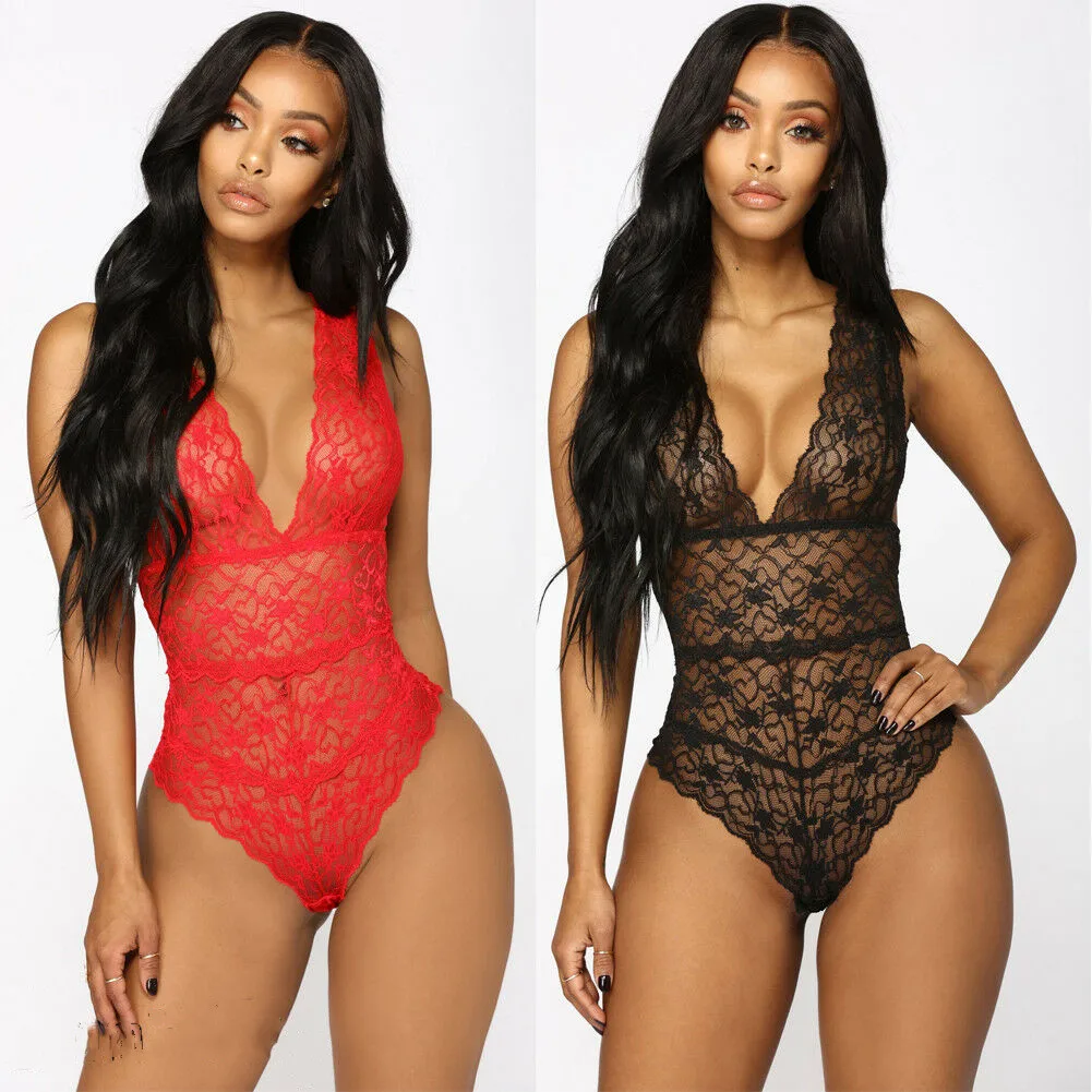2019 Brand New Women Sexy/Sissy Lingerie Bodysuits Lace Silk Babydoll G-String Thong Underwear Nightwear Leotard
2019 Brand New Women Sexy/Sissy Lingerie Bodysuits Lace Silk Babydoll G-String Thong Underwear Nightwear Leotard