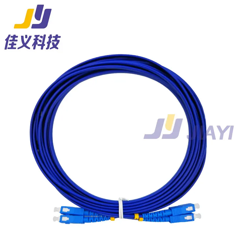 2Pcs Double Model Shielded 5 Meters Fiber Optic Cable SC/UPC-SC/UPC Armored Head Cable Fiber Optical Patch Cable
2Pcs Double Model Shielded 5 Meters Fiber Optic Cable SC/UPC-SC/UPC Armored Head Cable Fiber Optical Patch Cable