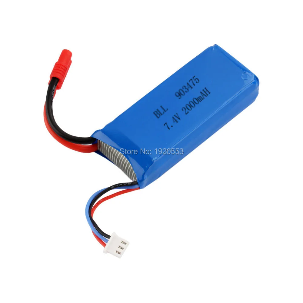 Syma 7.4V 2000mah Lipo Battery Spare Parts For Syma X8 X8C X8W X8HC X8HW X8HG 2.4G 4CH 6 Axis RC Helicopter
Syma 7.4V 2000mah Lipo Battery Spare Parts For Syma X8 X8C X8W X8HC X8HW X8HG 2.4G 4CH 6 Axis RC Helicopter