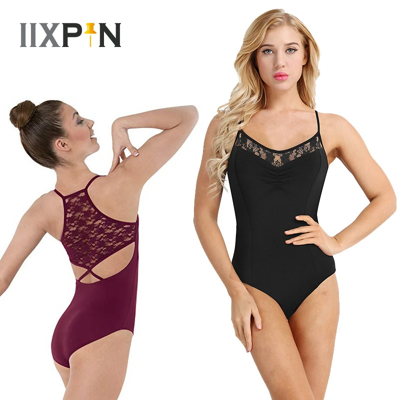 IIXPIN Women Ballet Leotard Gymnastics Spaghetti Straps Lace Floral Criss Cross Built In Shelf Bra Bodysuit Ballet Dance wear
IIXPIN Women Ballet Leotard Gymnastics Spaghetti Straps Lace Floral Criss Cross Built In Shelf Bra Bodysuit Ballet Dance wear