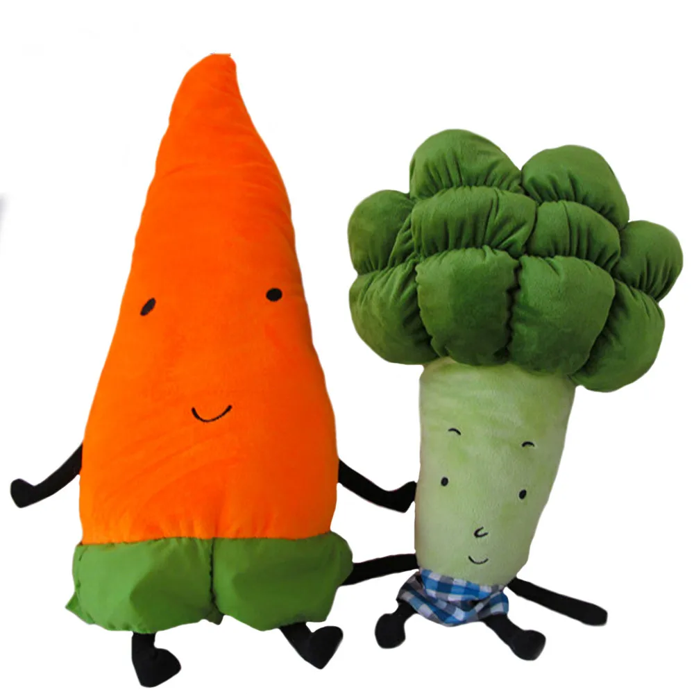 55/70cm Simulation Cartoon Vegetable Plush toy Creative Carrot Broccoli Plush Pillow Stuffed soft doll Children Kid Birth Gift
55/70cm Simulation Cartoon Vegetable Plush toy Creative Carrot Broccoli Plush Pillow Stuffed soft doll Children Kid Birth Gift