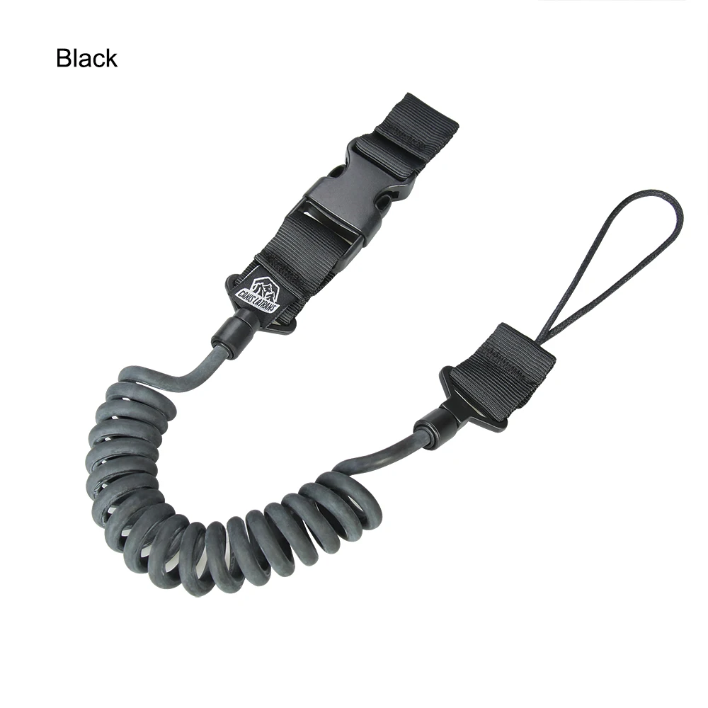 PPT Tactical Pistol Sling Spring Lanyard About 120-125cm Length Gun Sling Outdoor Paintball Accessories PP13-0043
PPT Tactical Pistol Sling Spring Lanyard About 120-125cm Length Gun Sling Outdoor Paintball Accessories PP13-0043
