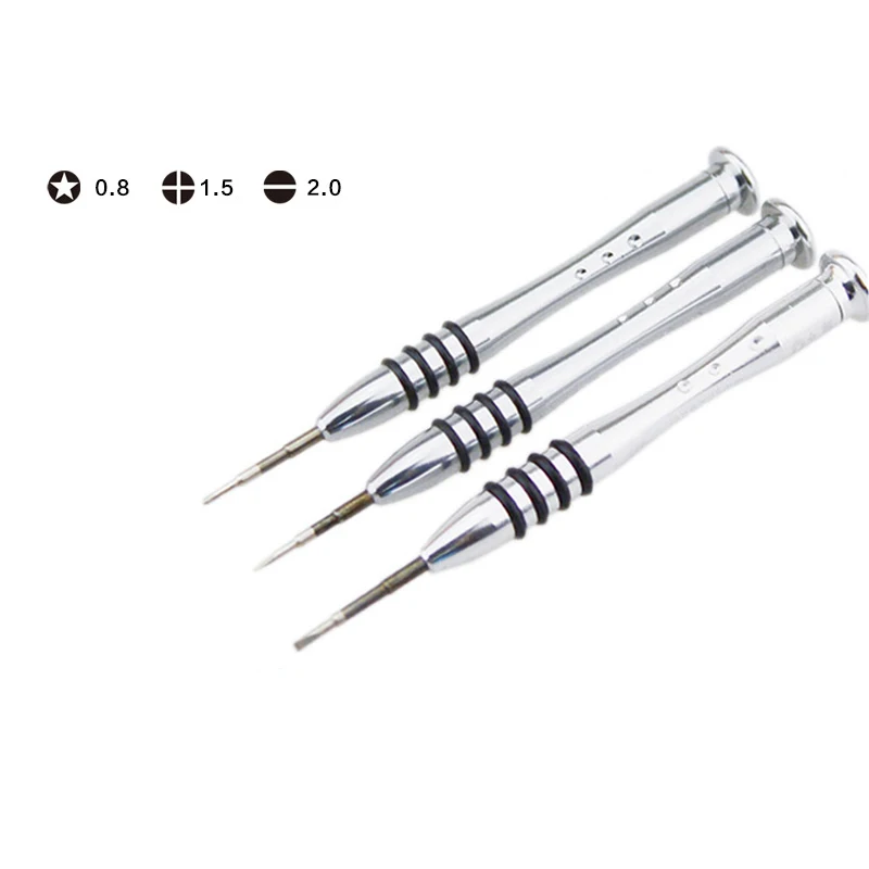 3pcs/set Precision Screwdriver Set Mobile Phone Repair Tool Phillips&Slotted&5-Point Screwdrivers Hand Tools for Laptop Computer
3pcs/set Precision Screwdriver Set Mobile Phone Repair Tool Phillips&Slotted&5-Point Screwdrivers Hand Tools for Laptop Computer