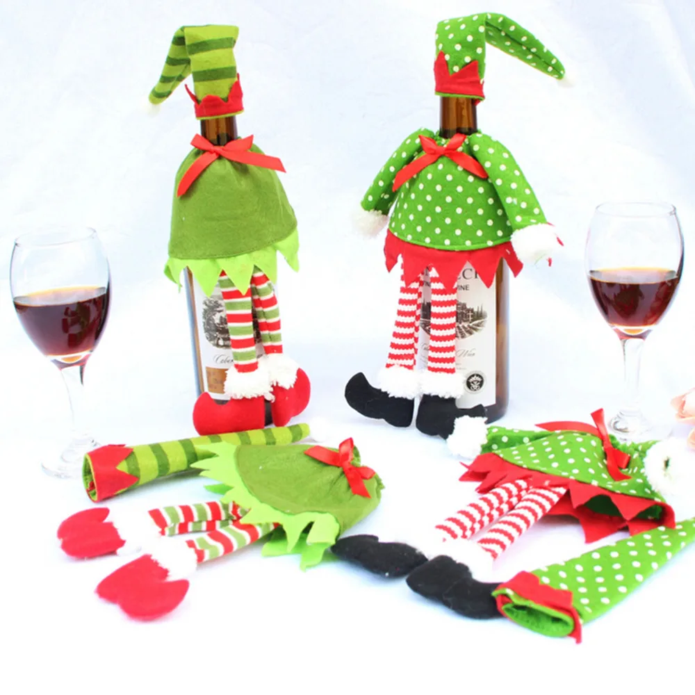 1 PCS Polka Dot /stripe red Wine Bottle Cover Bags For Christmas home party red Wine Bottle decor Christmas Decoration supplies
1 PCS Polka Dot /stripe red Wine Bottle Cover Bags For Christmas home party red Wine Bottle decor Christmas Decoration supplies