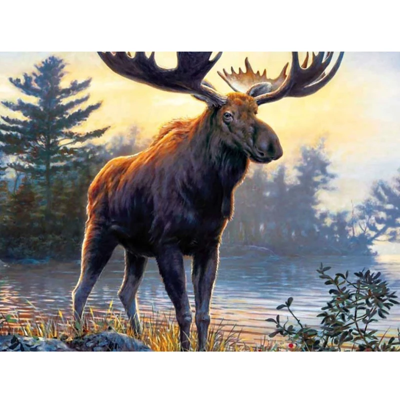 Full Square Round Diy Animal Diamond Painting 5d Elk Resin Mosaic Kit Picture Diamond Embroidery Wall Art Decor
Full Square Round Diy Animal Diamond Painting 5d Elk Resin Mosaic Kit Picture Diamond Embroidery Wall Art Decor