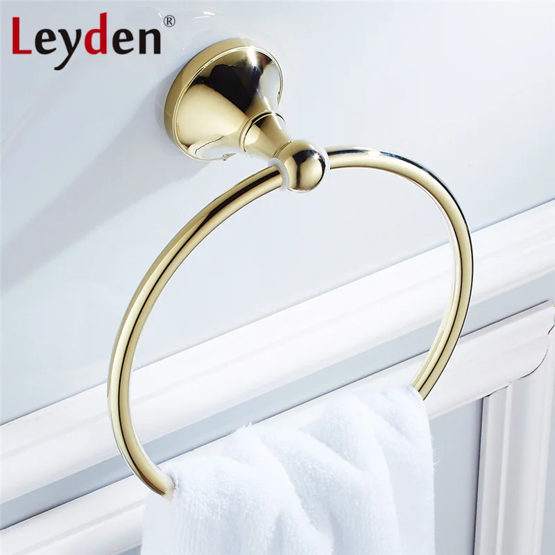 Leyden Luxury Towel Ring ORB/ Antique Brass/ Gold/ Chrome Solid Brass Bath Towel Holder Ring Wall Mounted Bathroom Accessories
Leyden Luxury Towel Ring ORB/ Antique Brass/ Gold/ Chrome Solid Brass Bath Towel Holder Ring Wall Mounted Bathroom Accessories