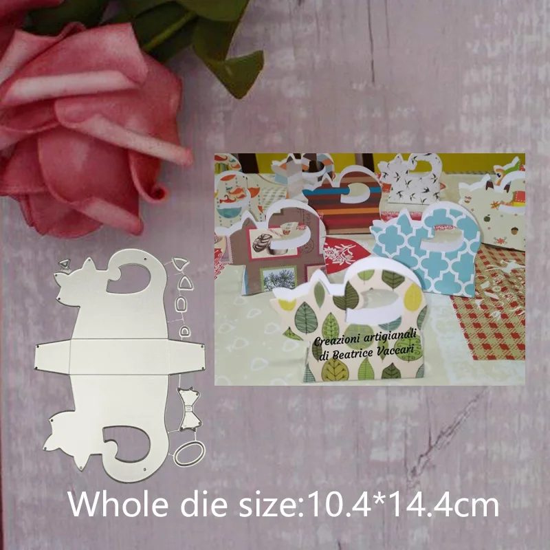 3D cat box Metal Steel Cutting Embossing Dies For Scrapbooking paper craft home decoration Craft 10.4*14.4 CM
3D cat box Metal Steel Cutting Embossing Dies For Scrapbooking paper craft home decoration Craft 10.4*14.4 CM