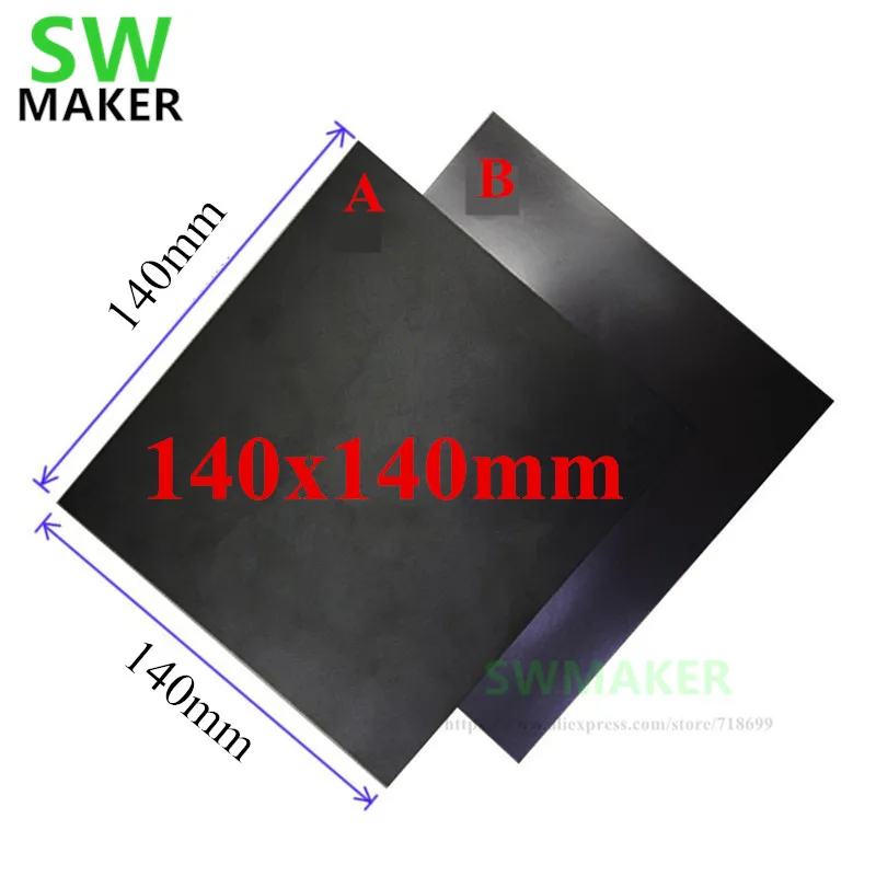 140x140mm Magnetic Adhesive Print Bed Tape Print Sticker Surface Flex Plate with 3M tape for DIY x-one 2 3D printer
140x140mm Magnetic Adhesive Print Bed Tape Print Sticker Surface Flex Plate with 3M tape for DIY x-one 2 3D printer