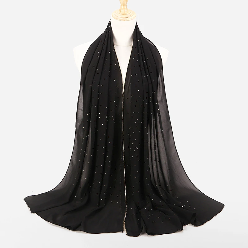 2019 New Product Diamond chiffon Women Long Hijab Scarf Muslim Lady Hijab Caps Islam Clothing Turkish Turban Shawl Headscarves
2019 New Product Diamond chiffon Women Long Hijab Scarf Muslim Lady Hijab Caps Islam Clothing Turkish Turban Shawl Headscarves