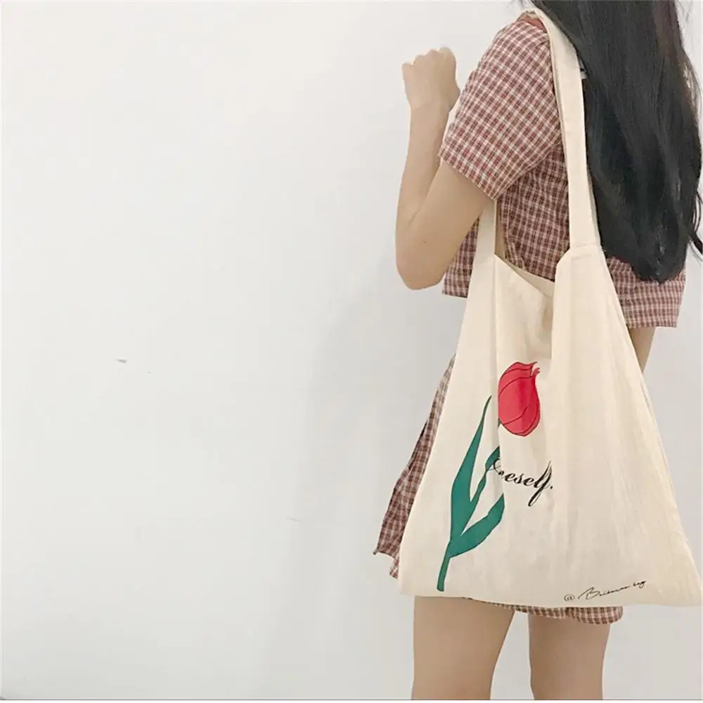 Summer Thin Big Cotton Linen Eco Shopping Tote Shoulder Bag Print Red Rose Flower CYB05
Summer Thin Big Cotton Linen Eco Shopping Tote Shoulder Bag Print Red Rose Flower CYB05