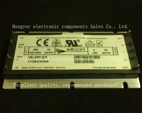 Бесплатная доставка KaYipHT VE-260-CY DC/DC: 300V-5V-50W, можете напрямую купить или связаться с продавцом
Бесплатная доставка KaYipHT VE-260-CY DC/DC: 300V-5V-50W, можете напрямую купить или связаться с продавцом