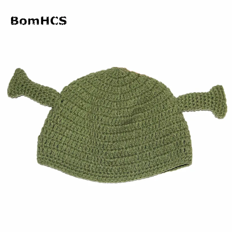 Мужские и женские шапки BomHCS новые милые шапки-бини с монстрами забавные