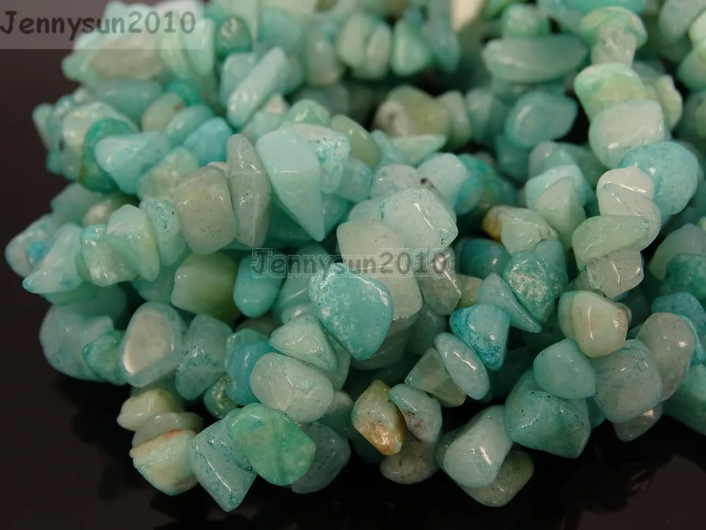 Natural Amazonite Gems stone 5-8mm Freeformed Chip Beads 35'' for Jewelry Making Crafts 5 Strands/Pack
Natural Amazonite Gems stone 5-8mm Freeformed Chip Beads 35'' for Jewelry Making Crafts 5 Strands/Pack