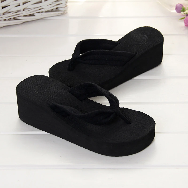 Dropshipping 2019 Style Sweet Fashion Flip Flops Slope with Student Colorful Non-slip Resort Beach Sandal and High Heel Slippers
Dropshipping 2019 Style Sweet Fashion Flip Flops Slope with Student Colorful Non-slip Resort Beach Sandal and High Heel Slippers
