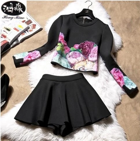 HongMiao 2018 New Fashion Women O Neckwinter Flowers Suede Long Sleeved Jacket And Skirt Suits Women Sets Casual 2 Piece Sets Q
HongMiao 2018 New Fashion Women O Neckwinter Flowers Suede Long Sleeved Jacket And Skirt Suits Women Sets Casual 2 Piece Sets Q