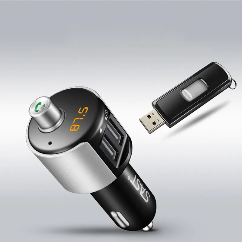 Новый Беспроводной Bluethooth автомобильный bluetooth комплект FM передатчик модулятор