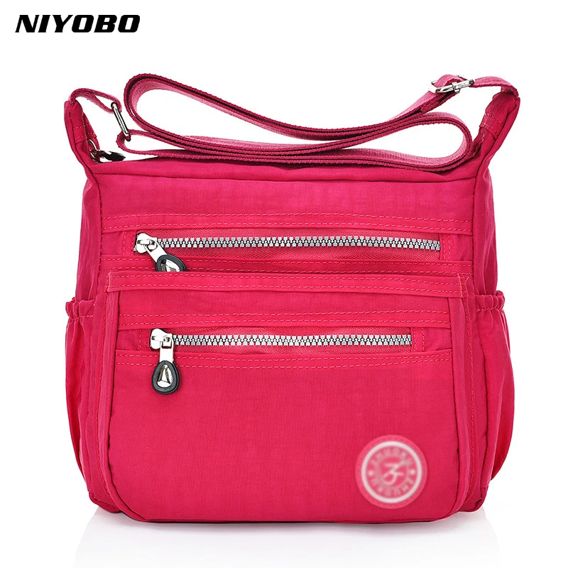 

NIYOBO Nylon Women Messenger Bags Casual Vintage Ladies Crossbody Bags Shoulder Bags Waterproof Travel Bag Bolsa Feminina