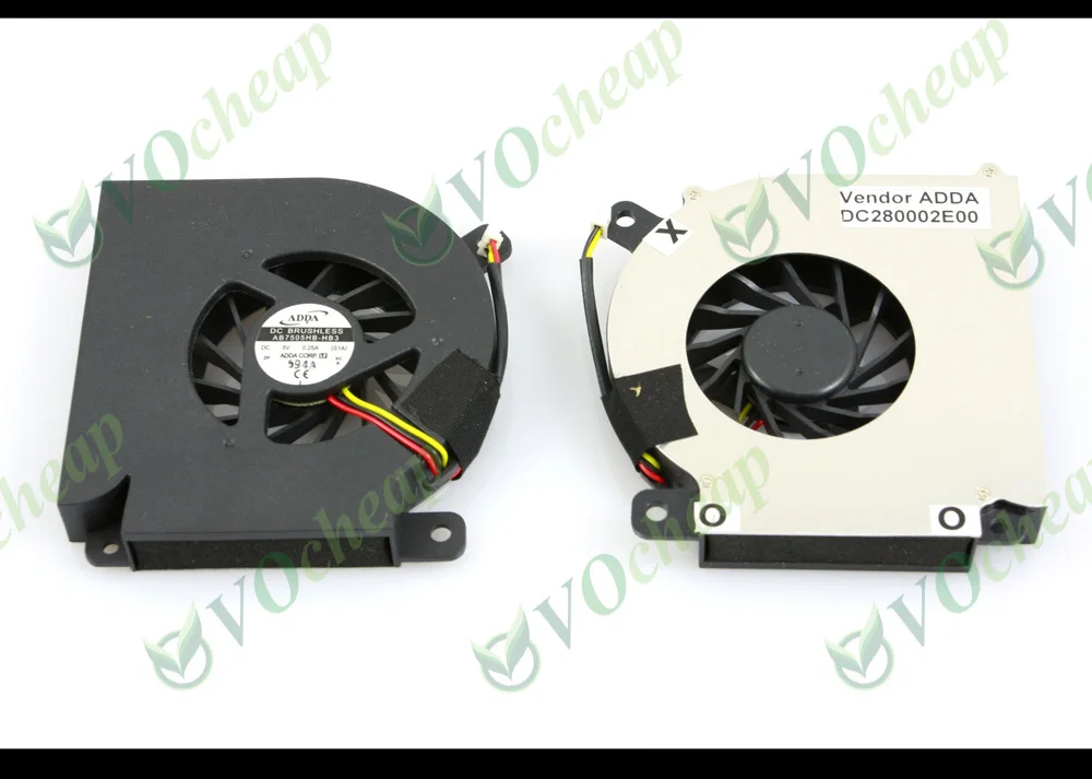 New Laptop Cooling fan (cooler) for Acer Aspire 5610(5612WLMi, 5613WLMi) TravelMate 4200 (4202WLMi) - AB7505HB-HB3
New Laptop Cooling fan (cooler) for Acer Aspire 5610(5612WLMi, 5613WLMi) TravelMate 4200 (4202WLMi) - AB7505HB-HB3