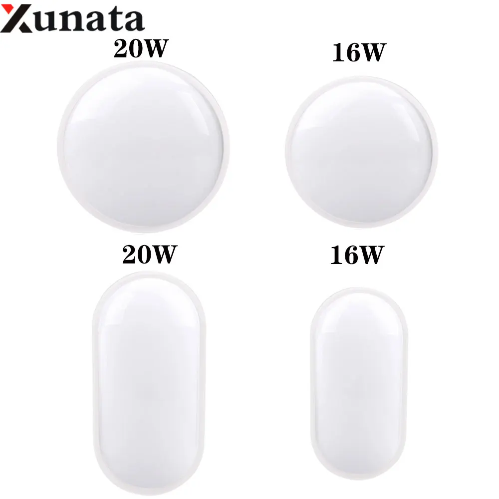LED Moistureproof Wall Lamp 16W 20W Round / Oval LED Ceiling Lamp IP65 Waterproof AC85-265V Bathroom Outdoor Garden Yard Lamp
LED Moistureproof Wall Lamp 16W 20W Round / Oval LED Ceiling Lamp IP65 Waterproof AC85-265V Bathroom Outdoor Garden Yard Lamp