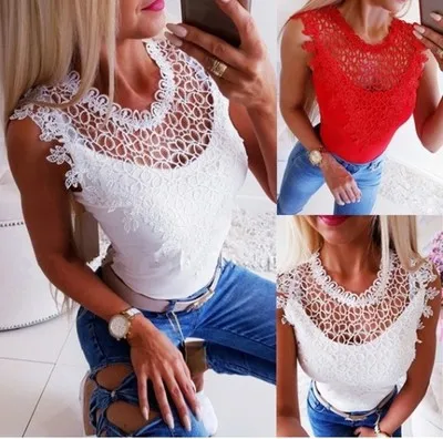 2022 Hot Selling Sexy Summer Mesh O-neck Sleeveless Hollow Out Women Tops Summer T Shirt Off The Shoulder Tops for Women
2022 Hot Selling Sexy Summer Mesh O-neck Sleeveless Hollow Out Women Tops Summer T Shirt Off The Shoulder Tops for Women