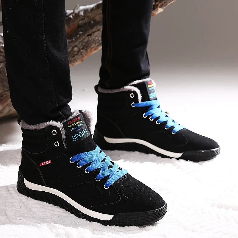 LAISUMK Size 39-47 Autumn Winter Main Push Brand Fashion Men Leisure Ankle Boots Warm Adult Men Comfortable Sneakers Plush Boots
LAISUMK Size 39-47 Autumn Winter Main Push Brand Fashion Men Leisure Ankle Boots Warm Adult Men Comfortable Sneakers Plush Boots