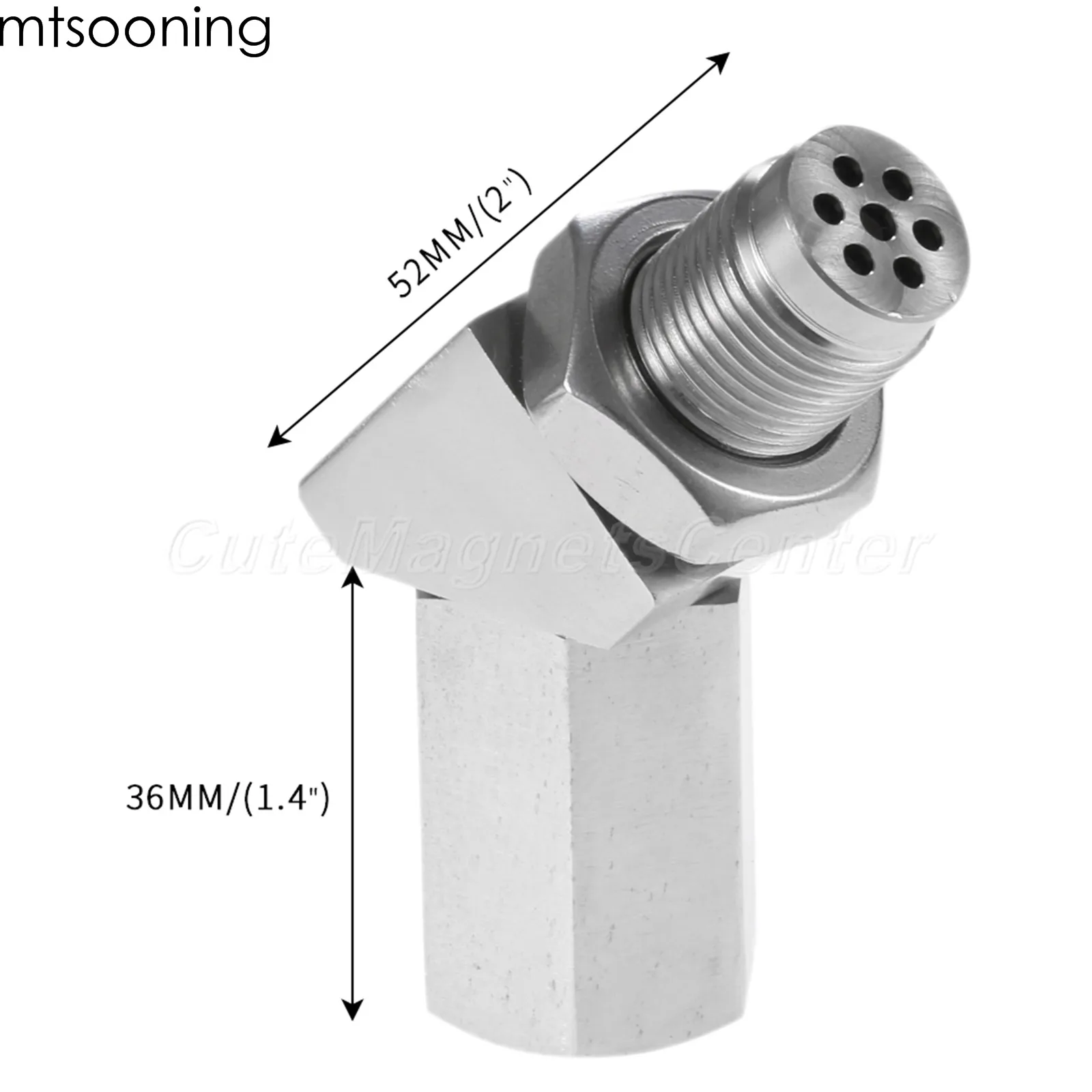 mtsooning 135Degree O2 Oxygen Sensor CEL Eliminator with Mini Catalytic Converter Premium Steel
mtsooning 135Degree O2 Oxygen Sensor CEL Eliminator with Mini Catalytic Converter Premium Steel