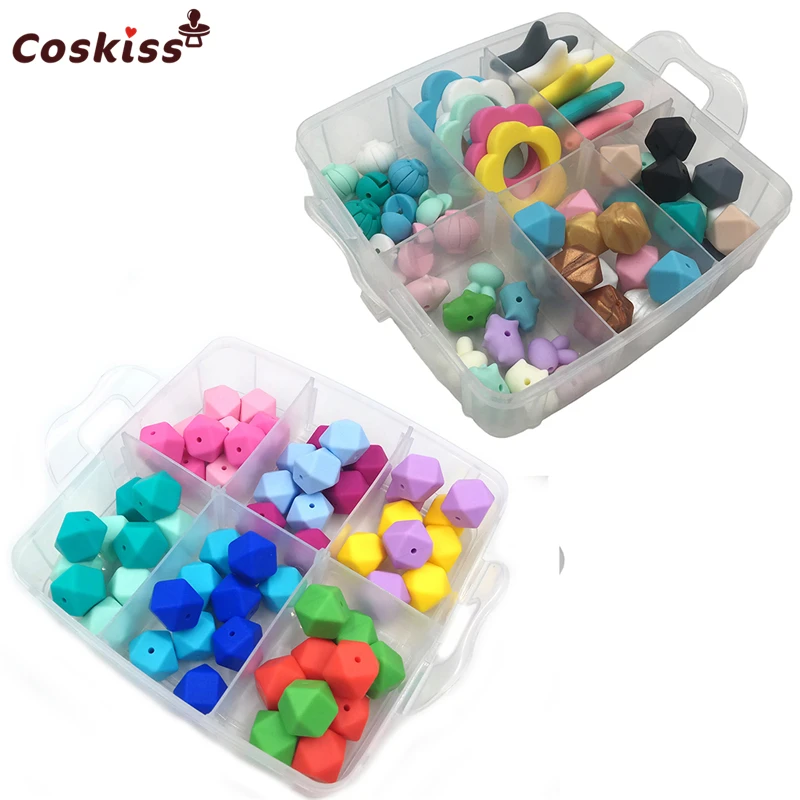 Baby Teether 2 Boxed Silicone Teether Hexagon Beads Star Pendant Pacifier Clip Silicone Flower DIY baby teething necklace
Baby Teether 2 Boxed Silicone Teether Hexagon Beads Star Pendant Pacifier Clip Silicone Flower DIY baby teething necklace