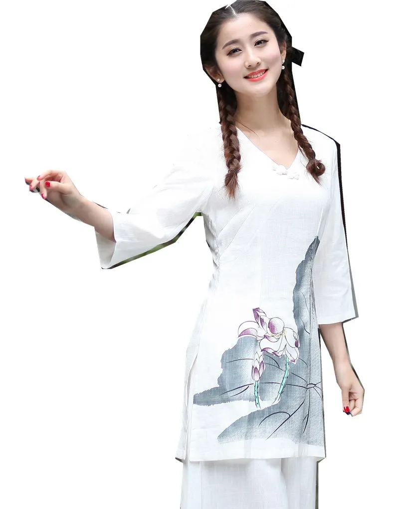 Vintage Blouse Chinese Traditional Top for women Linen Top National Trend Chinese Blouses For Women 2 Color
Vintage Blouse Chinese Traditional Top for women Linen Top National Trend Chinese Blouses For Women 2 Color