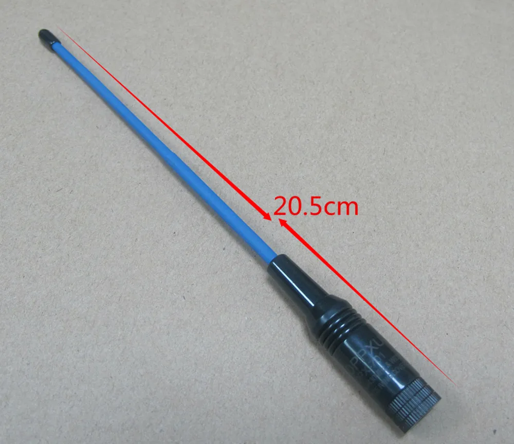 OPPXUN OPX 701 blue Dual Band SMA-M Male Antenna for WouXun KG-UV6D, KG-UV8D For YAESU VX-1R, VX-2R, VX-3R radios
OPPXUN OPX 701 blue Dual Band SMA-M Male Antenna for WouXun KG-UV6D, KG-UV8D For YAESU VX-1R, VX-2R, VX-3R radios