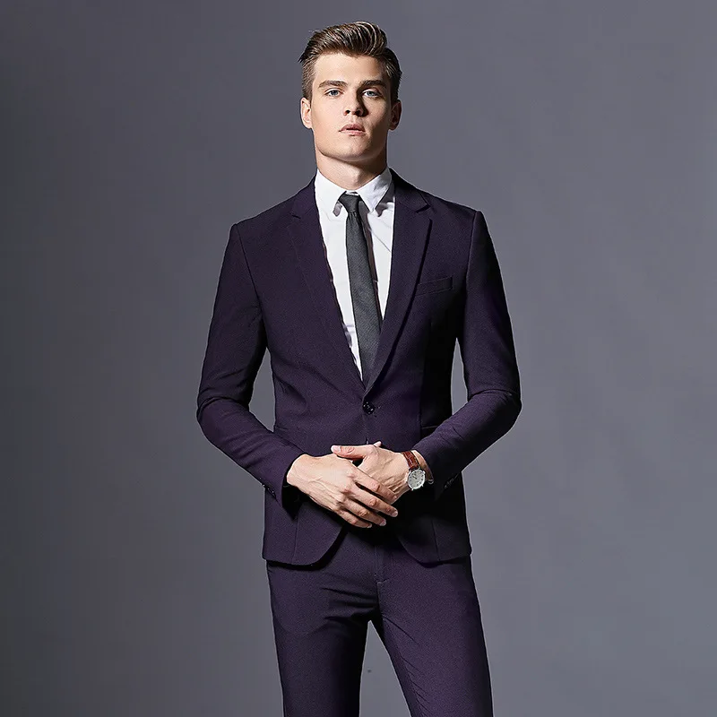 Blue Black 2019 Slim Fit Tuxedo Blazers Wedding Suits For Men Classic Men's Business Suits Formal Jacket Pants Vest
Blue Black 2019 Slim Fit Tuxedo Blazers Wedding Suits For Men Classic Men's Business Suits Formal Jacket Pants Vest