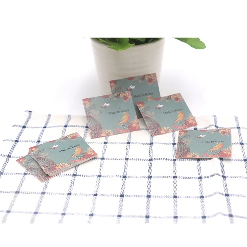 Wholesale 1000pcs/lot Jewelry Ear Studs Packaging Display Cards Thick Kraft Paper Earrings Card Jewelry Price Tags
Wholesale 1000pcs/lot Jewelry Ear Studs Packaging Display Cards Thick Kraft Paper Earrings Card Jewelry Price Tags