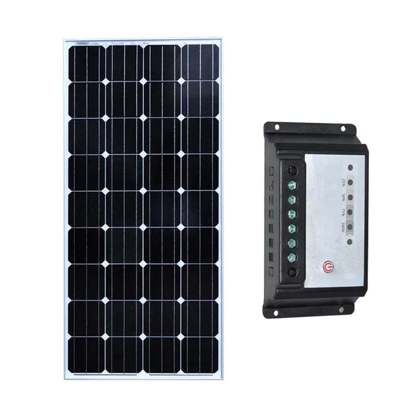 Zonnepaneel 12 Volt 150 Watt Cargador Solar Battery Solar Charge Controller 12v/24v 20A Caravan Car Camp Motorhome RV Lamp LED
Zonnepaneel 12 Volt 150 Watt Cargador Solar Battery Solar Charge Controller 12v/24v 20A Caravan Car Camp Motorhome RV Lamp LED