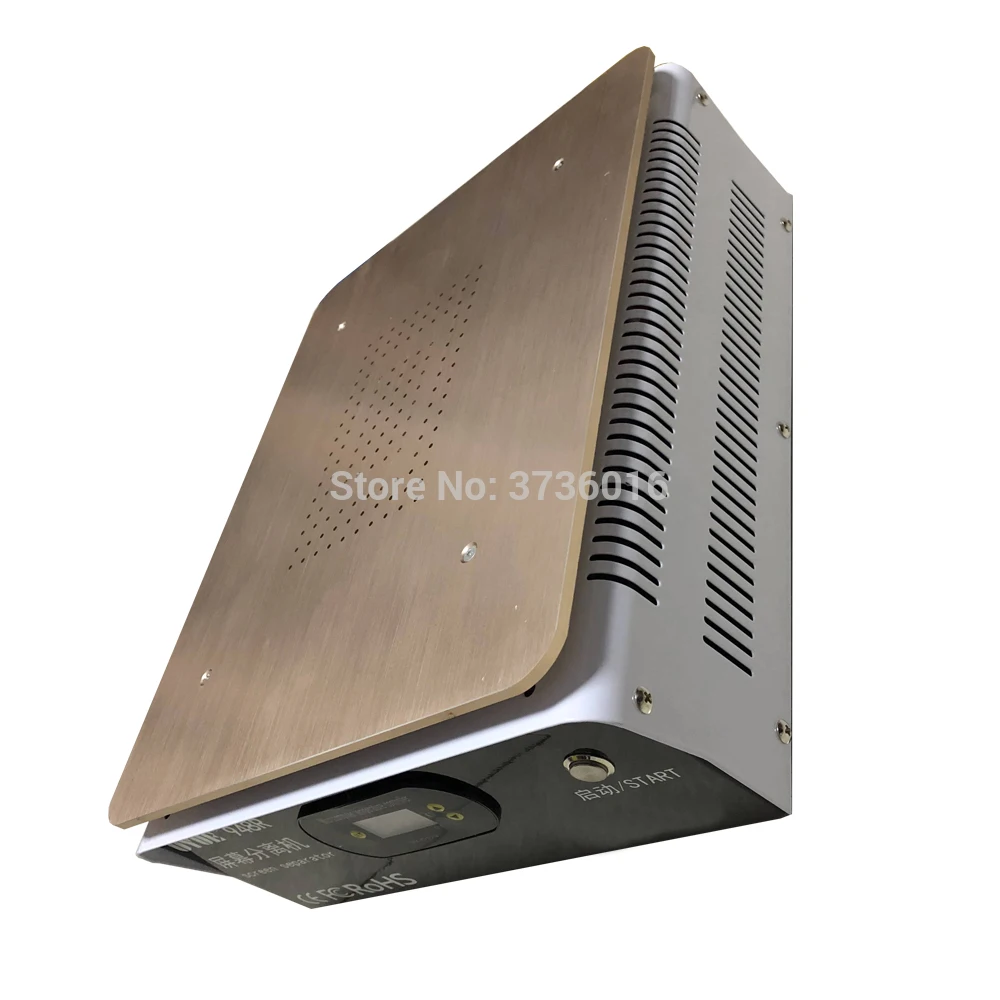 18 inch Lcd screen separator machine 948R Built-in pump Vacuum Adsorption heating Separator for iPhone/Samsung/ipad
18 inch Lcd screen separator machine 948R Built-in pump Vacuum Adsorption heating Separator for iPhone/Samsung/ipad