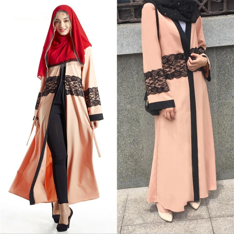 2022 Islamic women clothing abaya lace Crochet sexy Muslim Abaya Dress Fashion dubai turkish Kaftan arab robe
2022 Islamic women clothing abaya lace Crochet sexy Muslim Abaya Dress Fashion dubai turkish Kaftan arab robe
