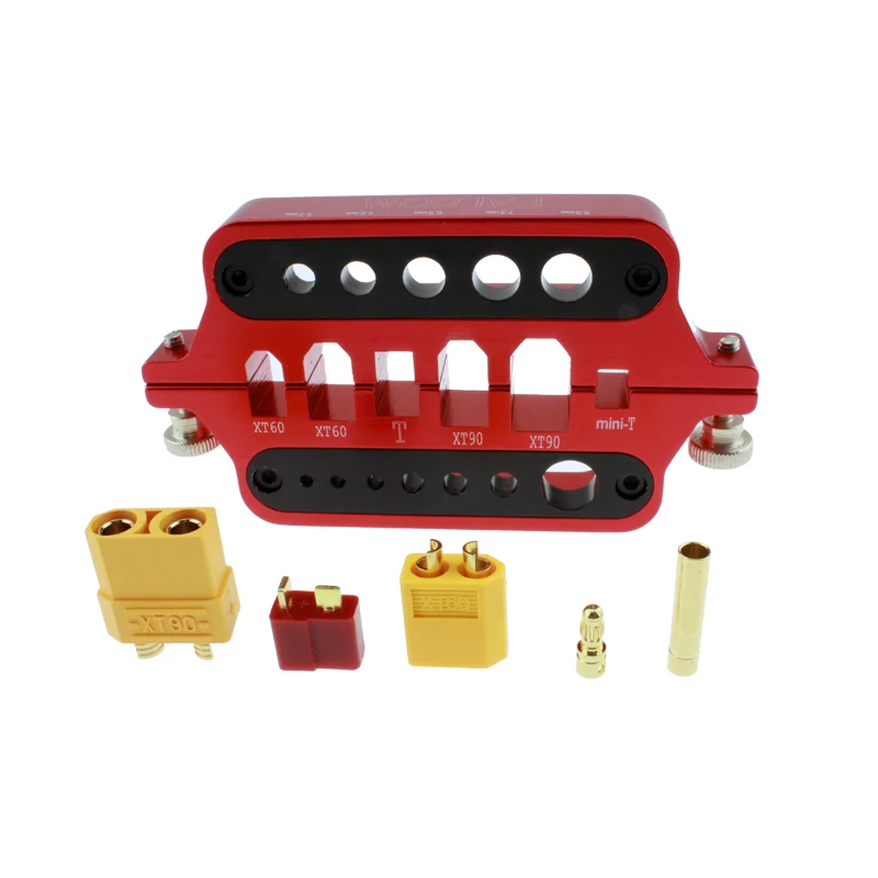 Thermal-protective Aluminum Alloy Soldering Jig Station for RC XT60 XT90 Deans Banana Plug Aircrafts
Thermal-protective Aluminum Alloy Soldering Jig Station for RC XT60 XT90 Deans Banana Plug Aircrafts