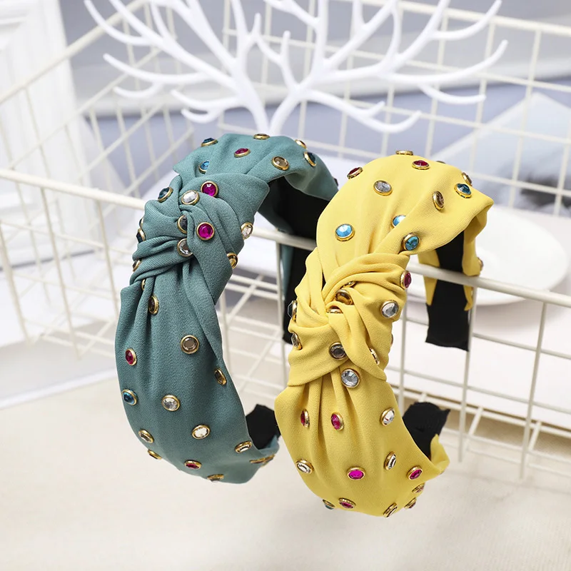 Handmade Korean Cross Hair ties Headbands for Women Crystal Knot Bohemian Beading 1PC Hair Accessories
Handmade Korean Cross Hair ties Headbands for Women Crystal Knot Bohemian Beading 1PC Hair Accessories
