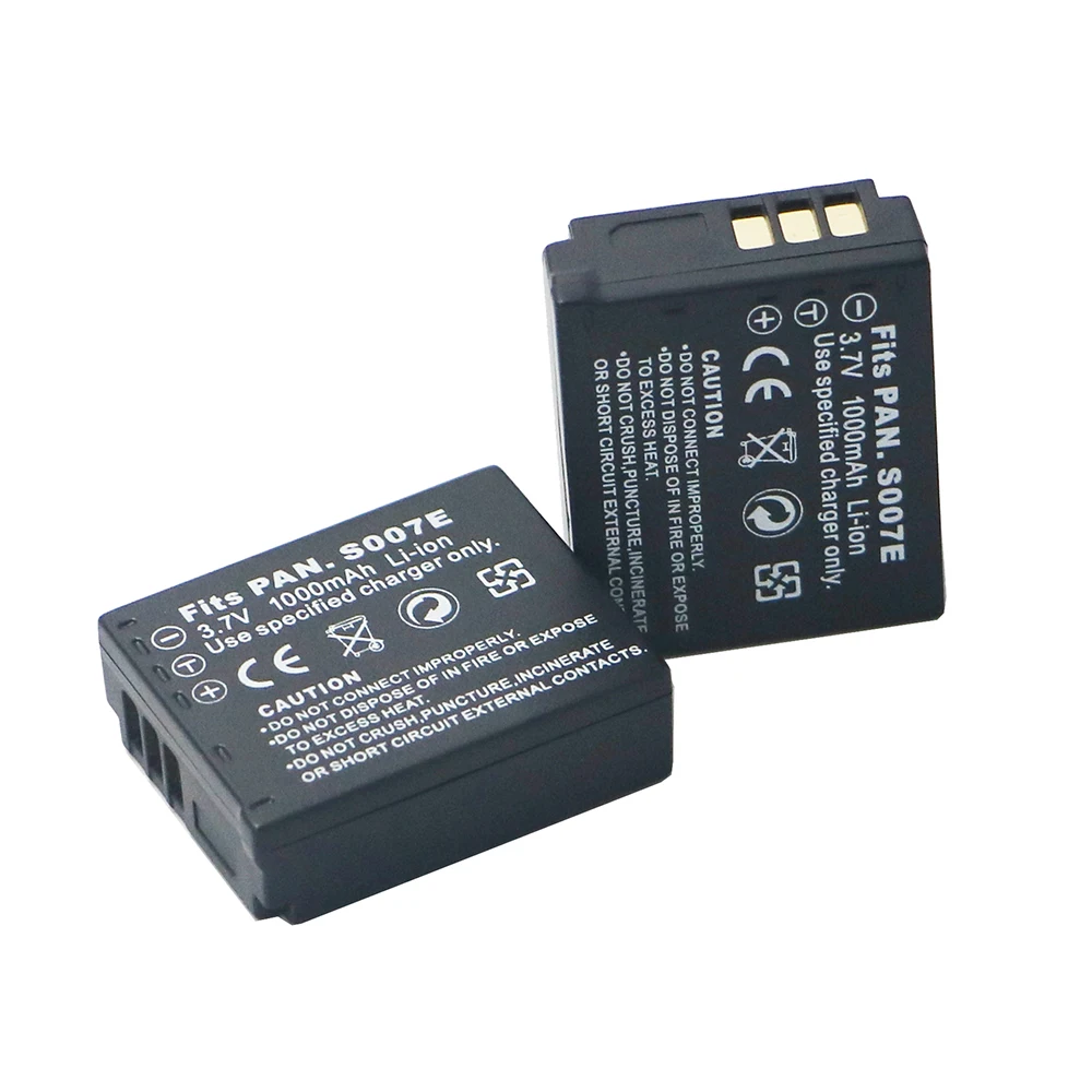 Аккумулятор для Panasonic DMC TZ1 TZ2 TZ3 TZ4 TZ5 TZ50 TZ15, 3,7 в, 1000 мАч, 2 шт.
Аккумулятор для Panasonic DMC TZ1 TZ2 TZ3 TZ4 TZ5 TZ50 TZ15, 3,7 в, 1000 мАч, 2 шт.