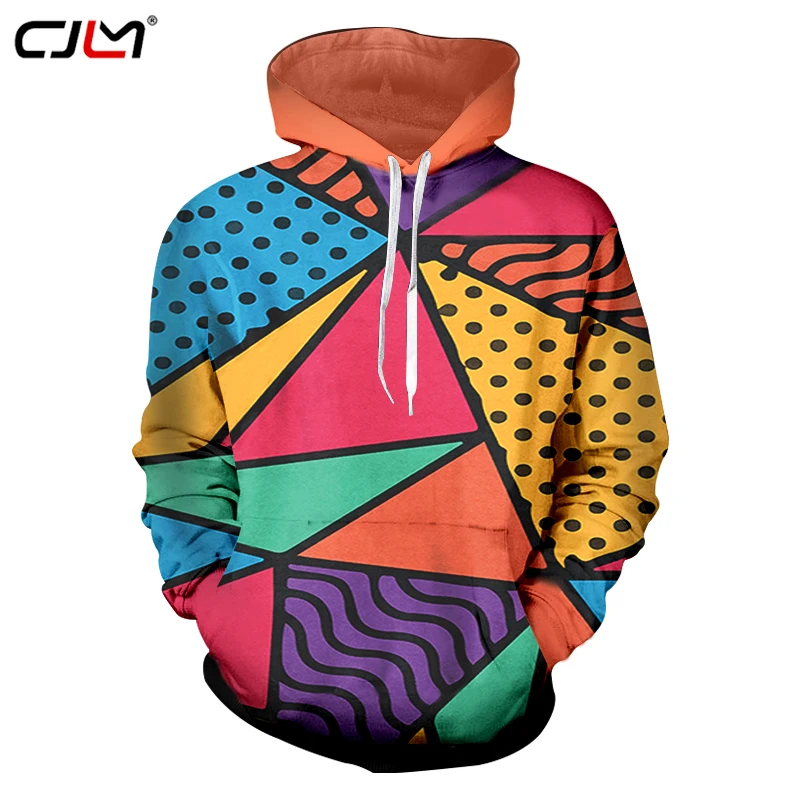 CJLM Men Hoodies 2018 New Arrivals Cool Print Triangle Blocks 3d Sweatshirt Casual Spring Crewneck Pullovers Harajuku Outfits
CJLM Men Hoodies 2018 New Arrivals Cool Print Triangle Blocks 3d Sweatshirt Casual Spring Crewneck Pullovers Harajuku Outfits