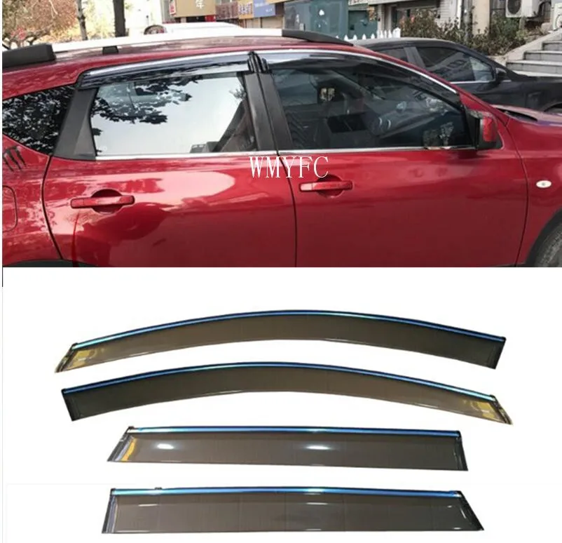 Acrylic Window Wind Deflector Visor Rain/Sun Guard Vent 4pcs Fit For Nissan Qashqai 2007 2008 2009 2010 2011 2012 2013
Acrylic Window Wind Deflector Visor Rain/Sun Guard Vent 4pcs Fit For Nissan Qashqai 2007 2008 2009 2010 2011 2012 2013