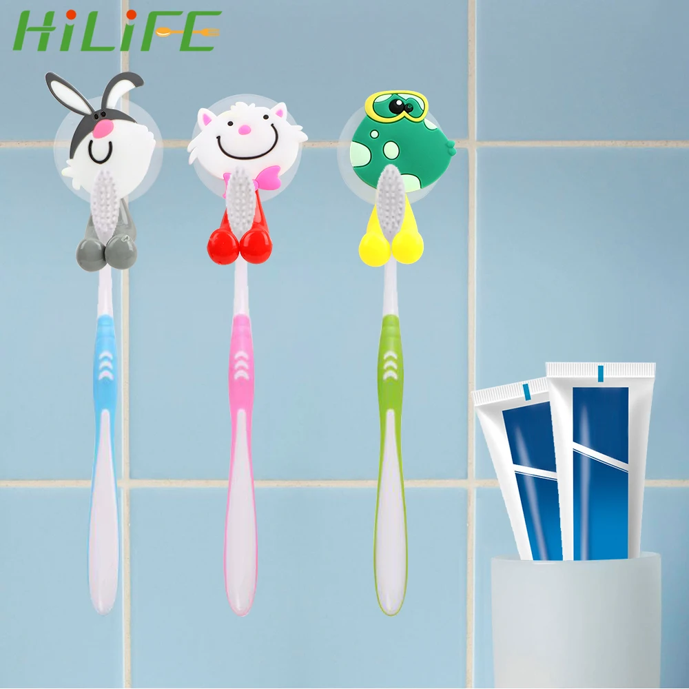 HILIFE 1PC Cartoon AnimalSuction Cup Toothbrush Holder Wall Mount Rack Bathroom Product Toothbrush Cover Storage
HILIFE 1PC Cartoon AnimalSuction Cup Toothbrush Holder Wall Mount Rack Bathroom Product Toothbrush Cover Storage